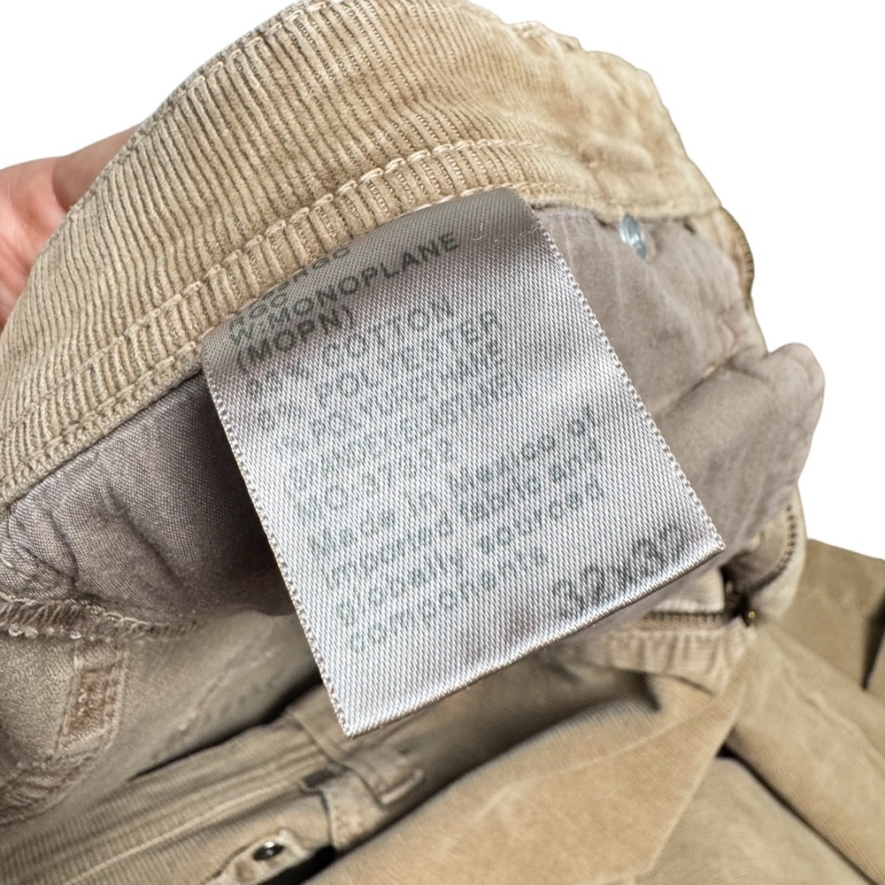 AG Adriano Goldschmied Tellis Modern Slim Corduroy‎ Pants Tan Khaki 32x32 - Picture 5 of 5